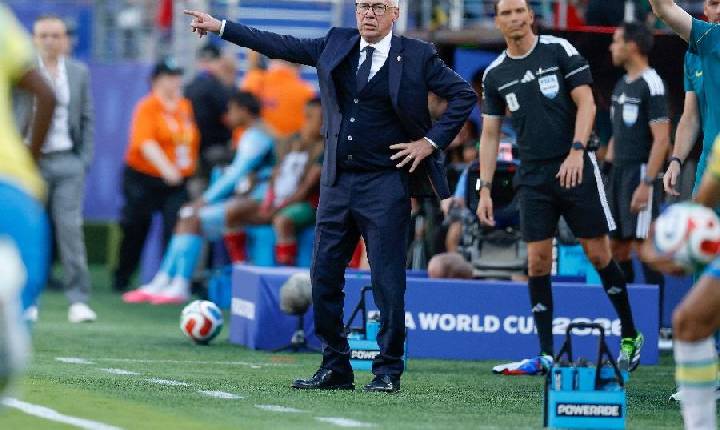 Ancelotti analisa empate do Brasil com Marrocos