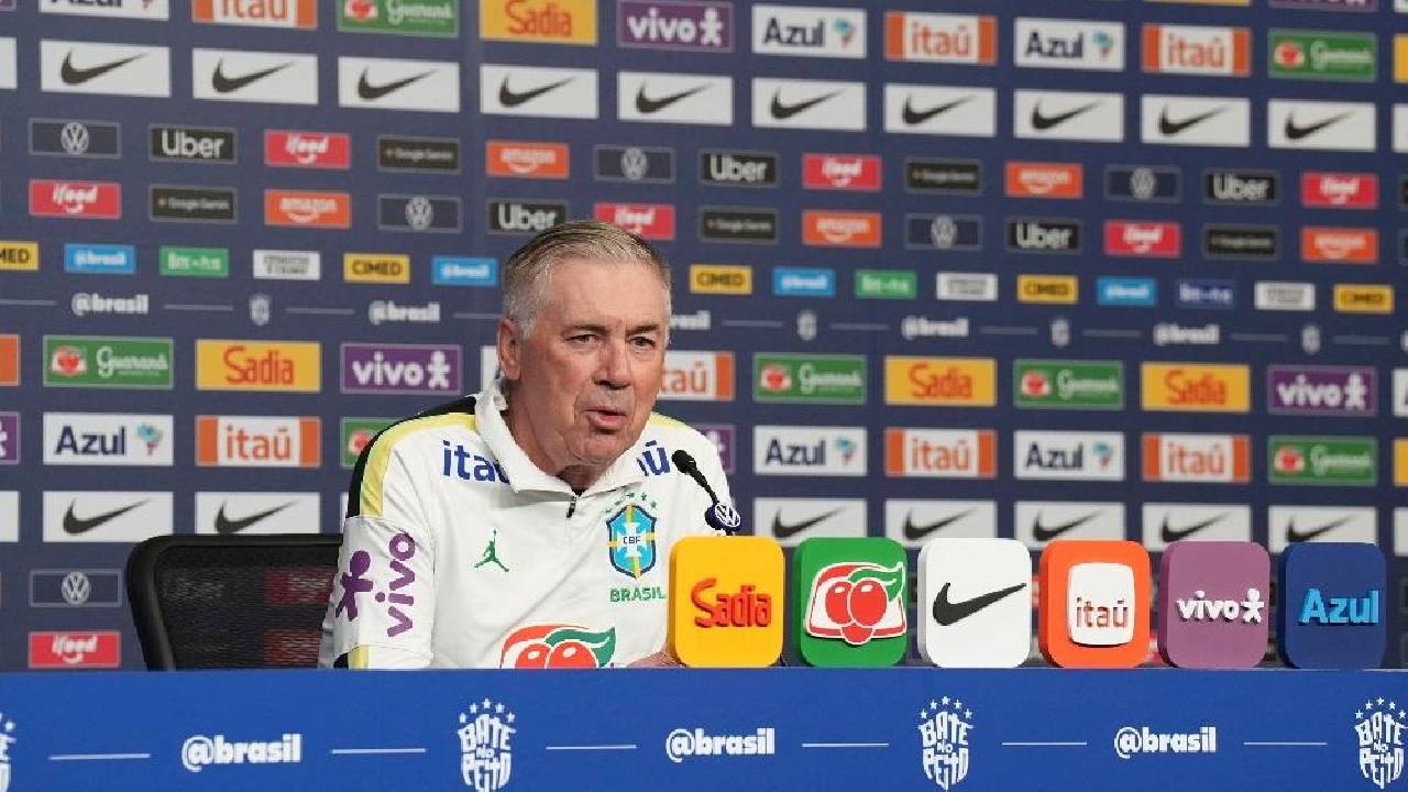 Ancelotti escala Igor Thiago e Paquetá contra o Egito para testar