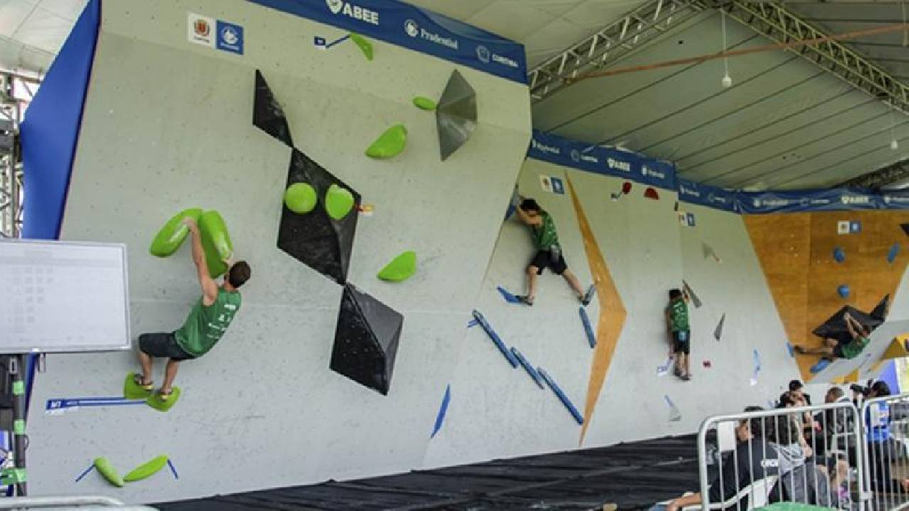 Fim de semana terá competições nacionais de skate e escalada no Parque Olímpico do Cajuru