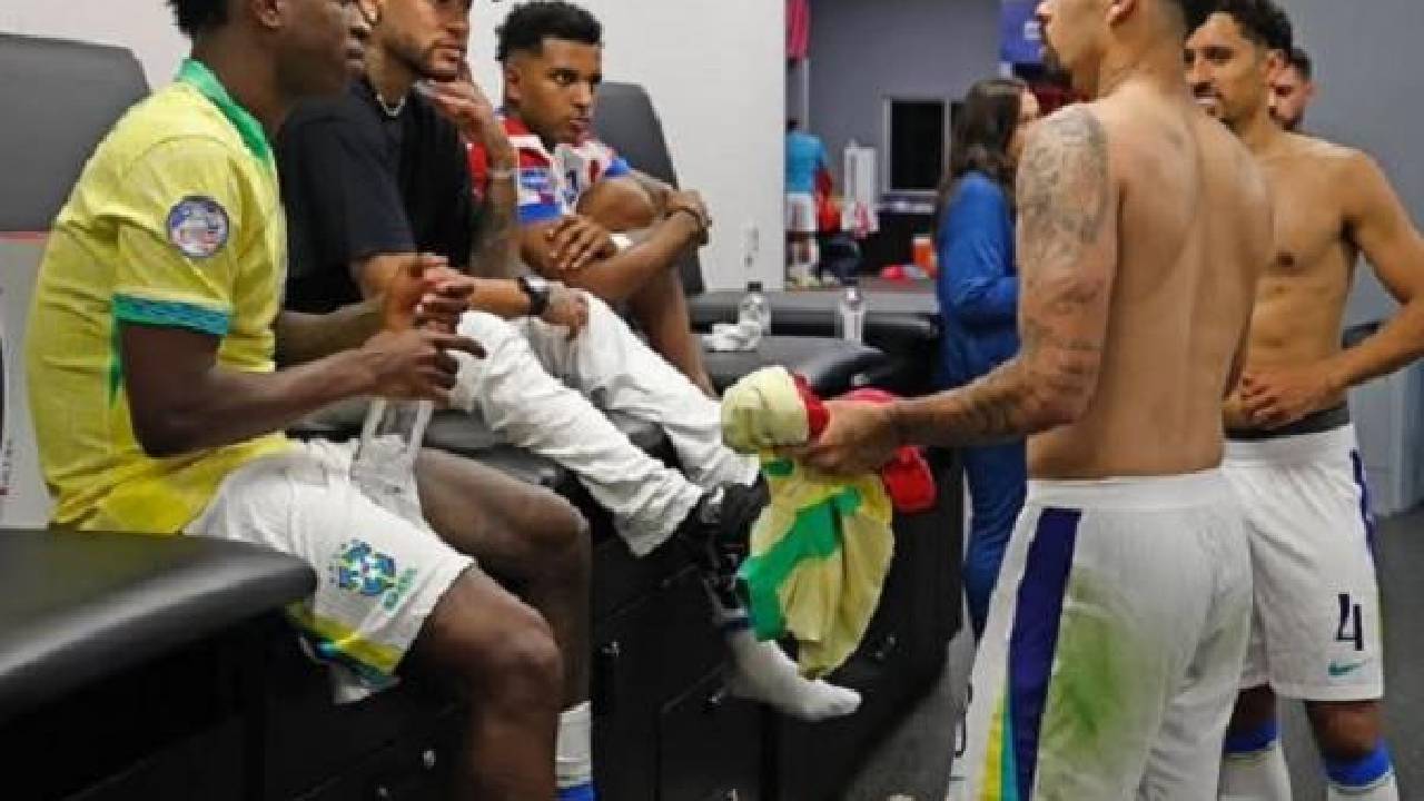 Neymar não treina e preocupa a duas semanas da Copa