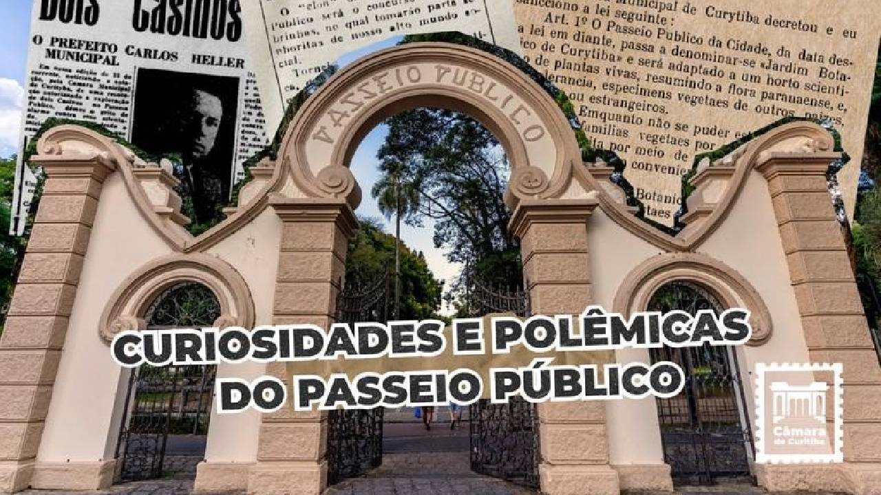 Passeio Público de Curitiba guarda curiosidades e polêmicas