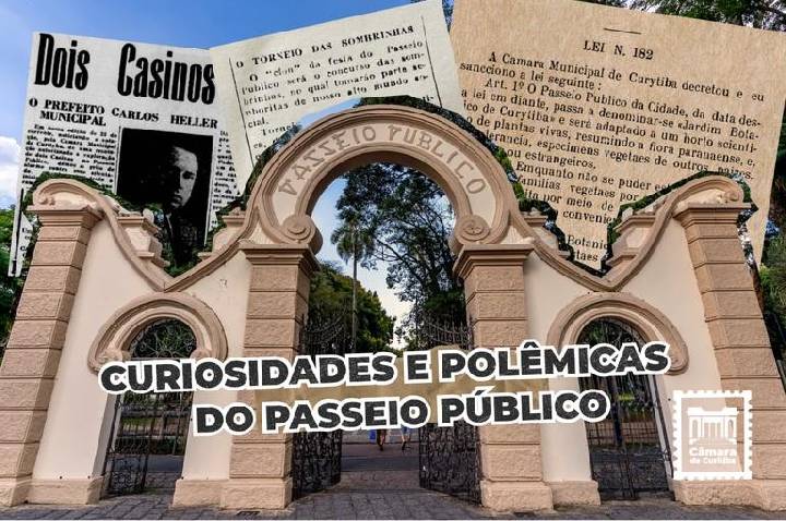Passeio Público de Curitiba guarda curiosidades e polêmicas