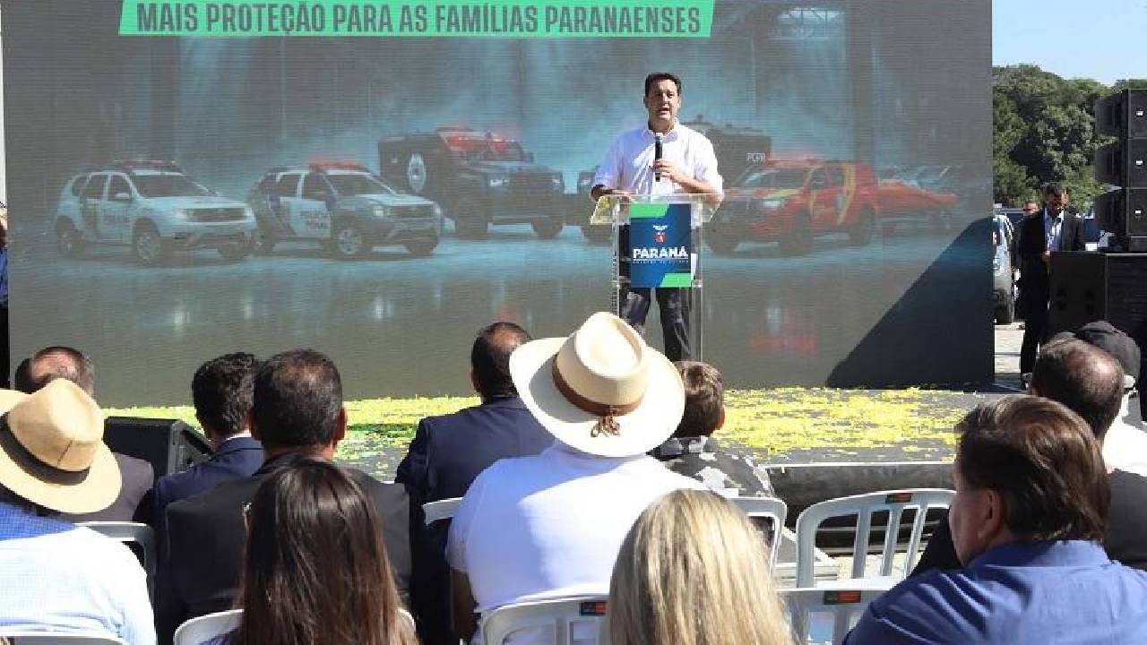 Ratinho Junior anuncia maior investimento da história em segurança pública