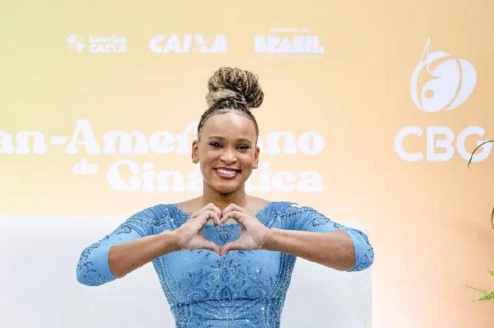 Rebeca Andrade é ouro no Pan de ginástica artística
