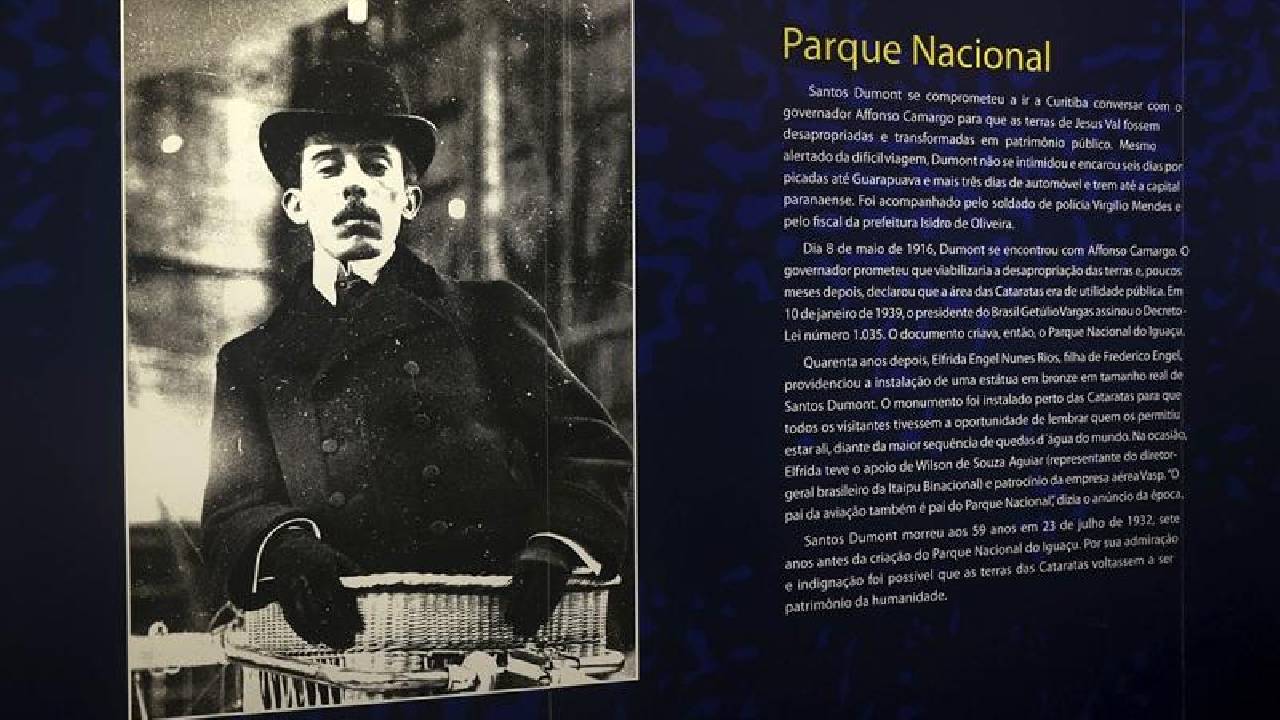 Santos Dumont na Terra das Cataratas