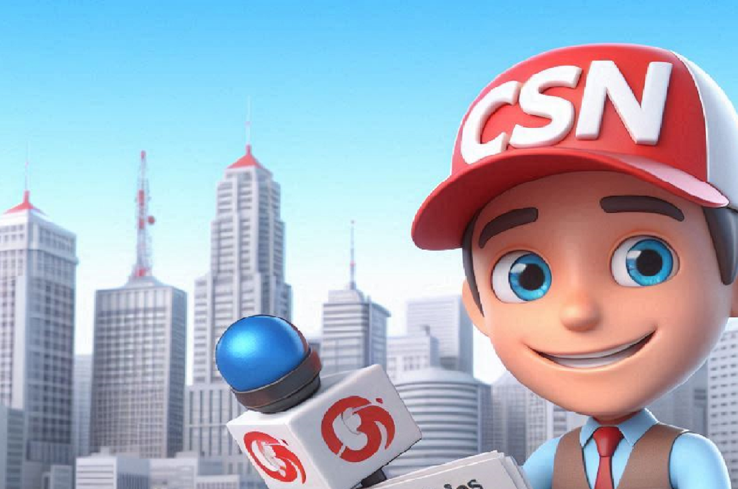 Smart, o novo mascote da CSN Central Sul de Notícias
