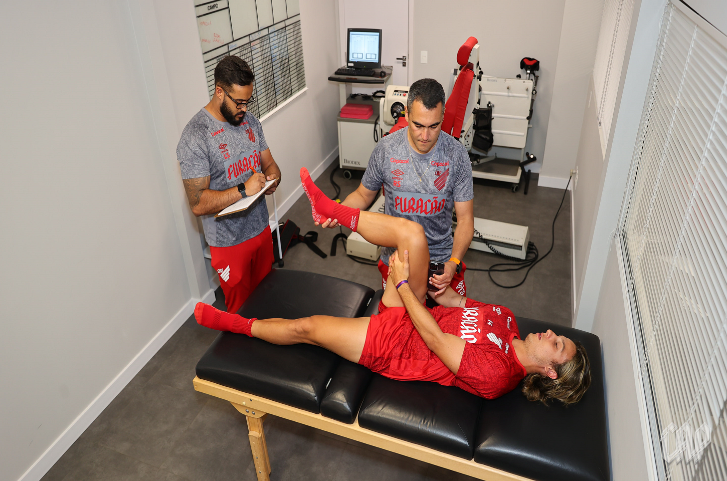 Athletico.Elenco do Furacão se reapresentou e iniciou preparação para a temporada