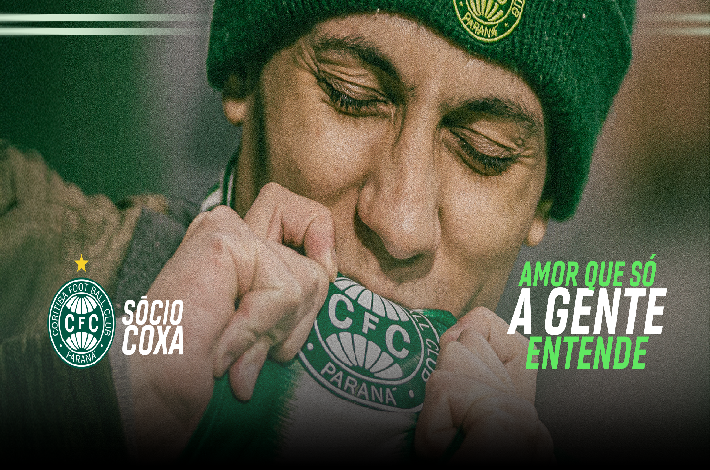 Coritiba, amor que só a gente entende: a nova campanha de antecipação da anuidade de 2025