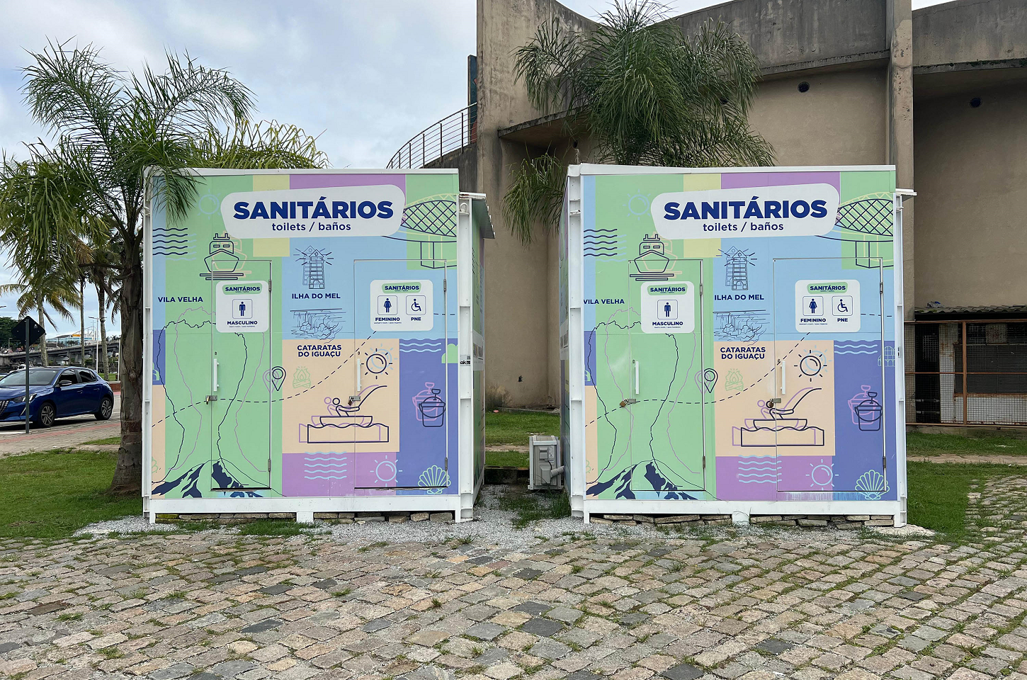 Litoral conta com novos banheiros públicos para atender melhor os veranistas