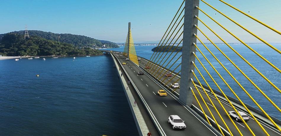 obra da Ponte de Guaratuba próxima da conclusão