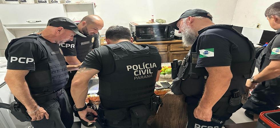 Polícia Civil do Parana deflagra operação contra grupo que praticou arrastões e roubos na BR-376