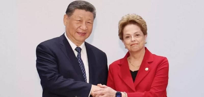China quer compartilhar a estratégia de desenvolvimento por meio do banco presidido por Dilma