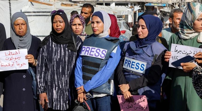 Jornalistas da AFP em risco iminente de morrer de fome em Gaza