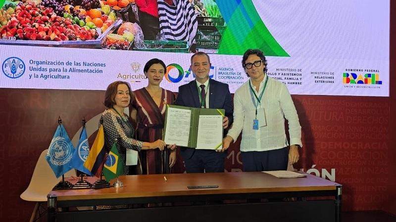 FAO e  Brasil fortalecem abastecimento  de alimentos na América Latina e no Caribe