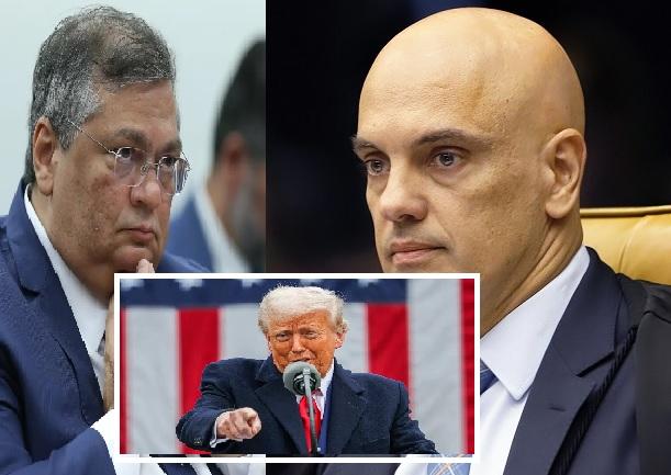 Flávio Dino defende Alexandre de Moraes diante de críticas e sanções dos EUA