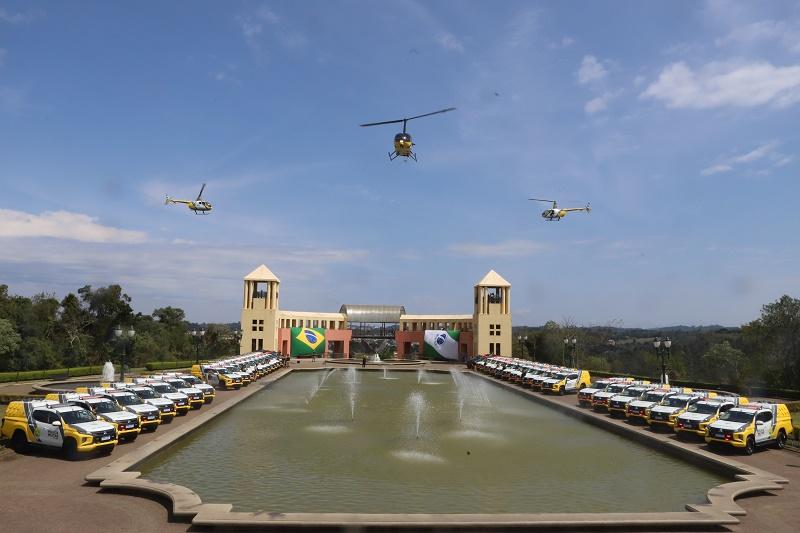 Paraná tem a maior frota aérea da história da segurança pública