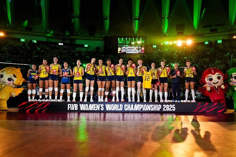 Seleção feminina vence o Japão e fica com a medalha de bronze