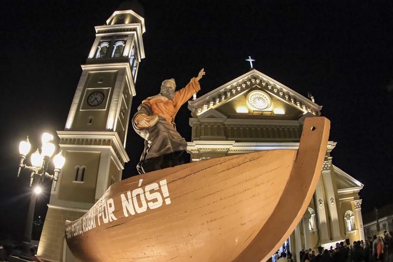 Curitiba. Igreja do Umbará ganha nova iluminação cênica