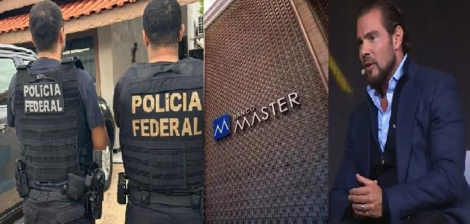 Daniel Vorcaro, Polícia Federal e Banco Master, possível esquema de fraudes no sistema financeiro