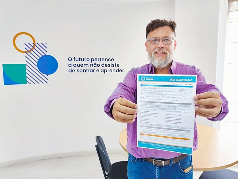 Curitiba.Abertas as inscrições para os cursos do Vale-Qualificação