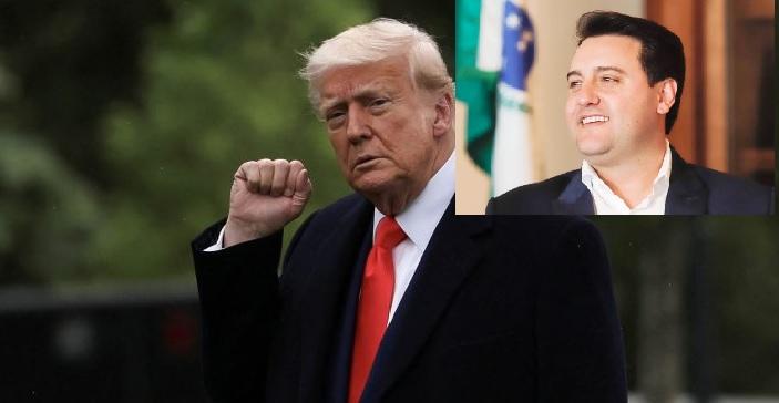 Ratinho Junior parabeniza Trump por ação na Venezuela