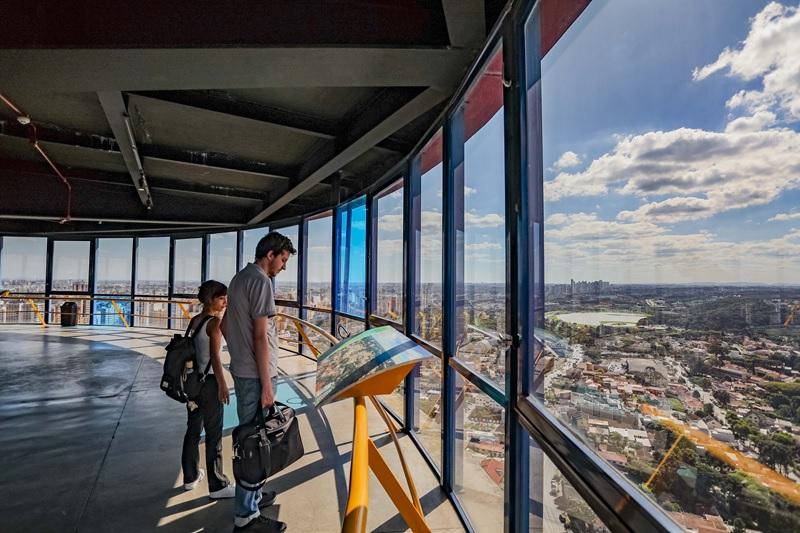 Curitiba. Torre Panorâmica tem alta no número de turistas em janeiro
