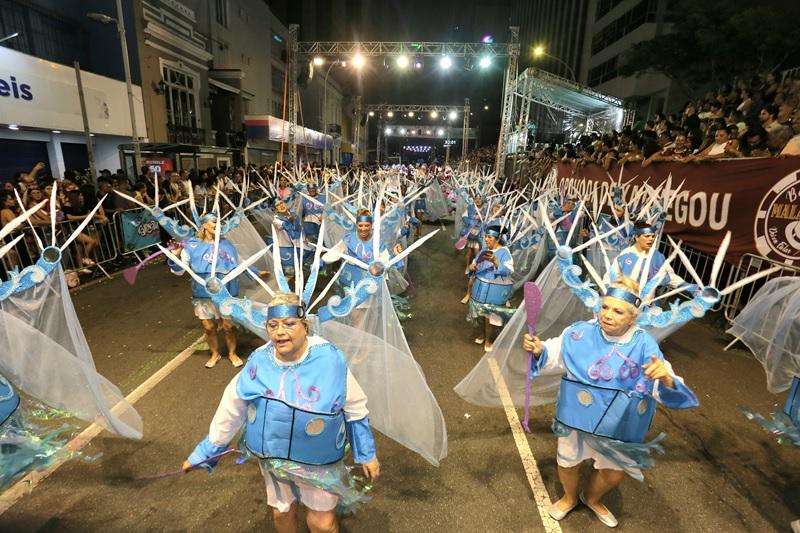 Mais de 20 mil acompanham primeira noite de desfiles em Curitiba
