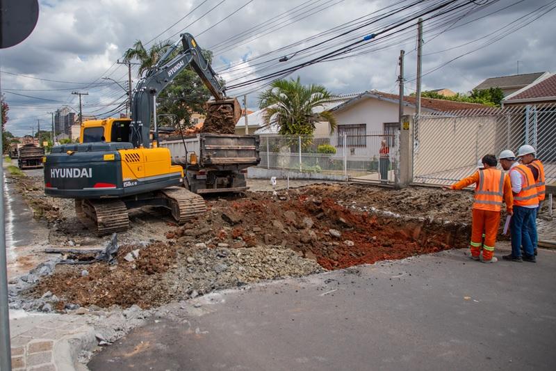 Novo Inter 2: obras começam no Capão Raso com requalificação da Rua Delegado Naby Paraná