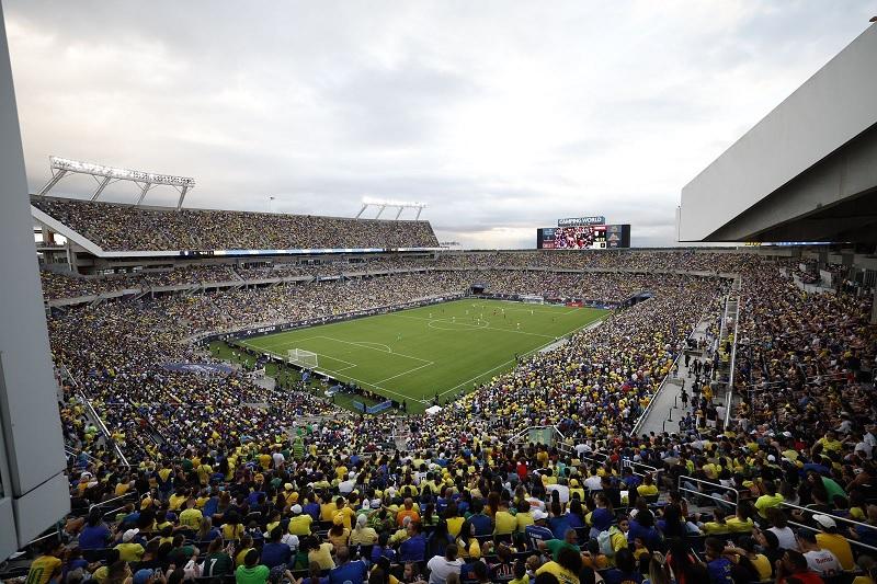 Brasil x Croácia, jogam num dos estádios da Copa de 94