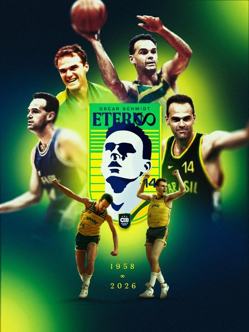 Adeus ao Mão Santa: o Brasil se despede de Oscar Schmidt, ídolo eterno do basquete mundial