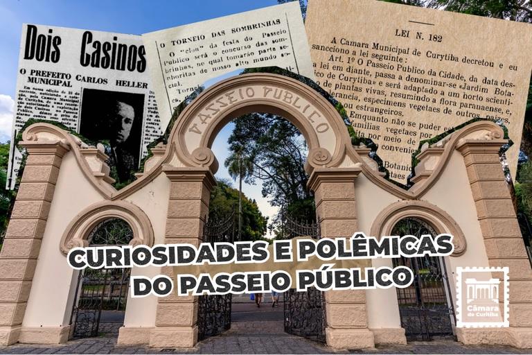 Passeio Público de Curitiba guarda curiosidades e polêmicas
