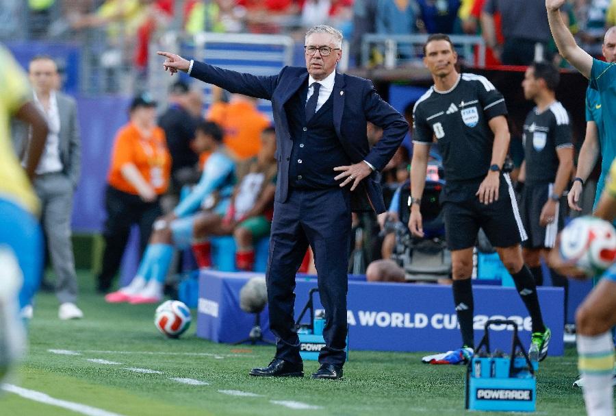 Ancelotti analisa empate do Brasil com Marrocos