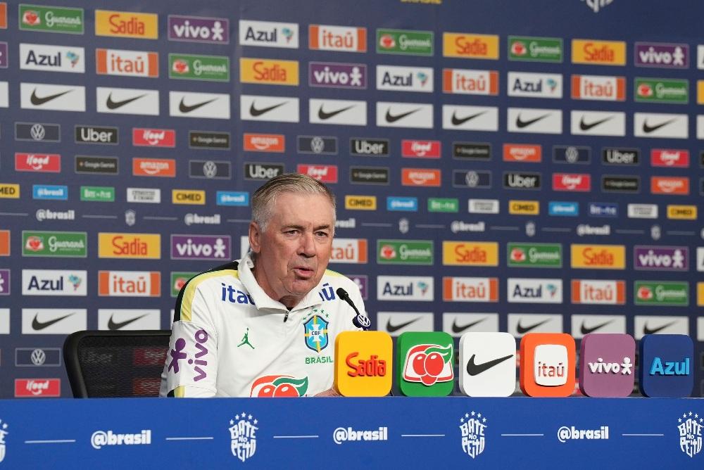 Ancelotti escala Igor Thiago e Paquetá contra o Egito para testar