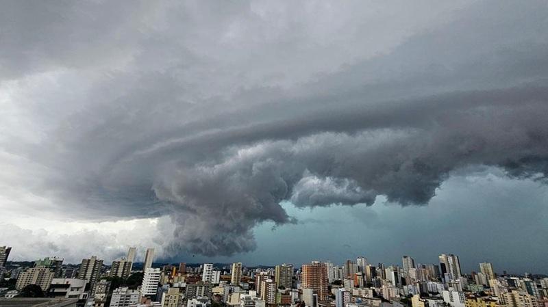Meteorologia prevê ciclone extratropical com chuvas em setembro