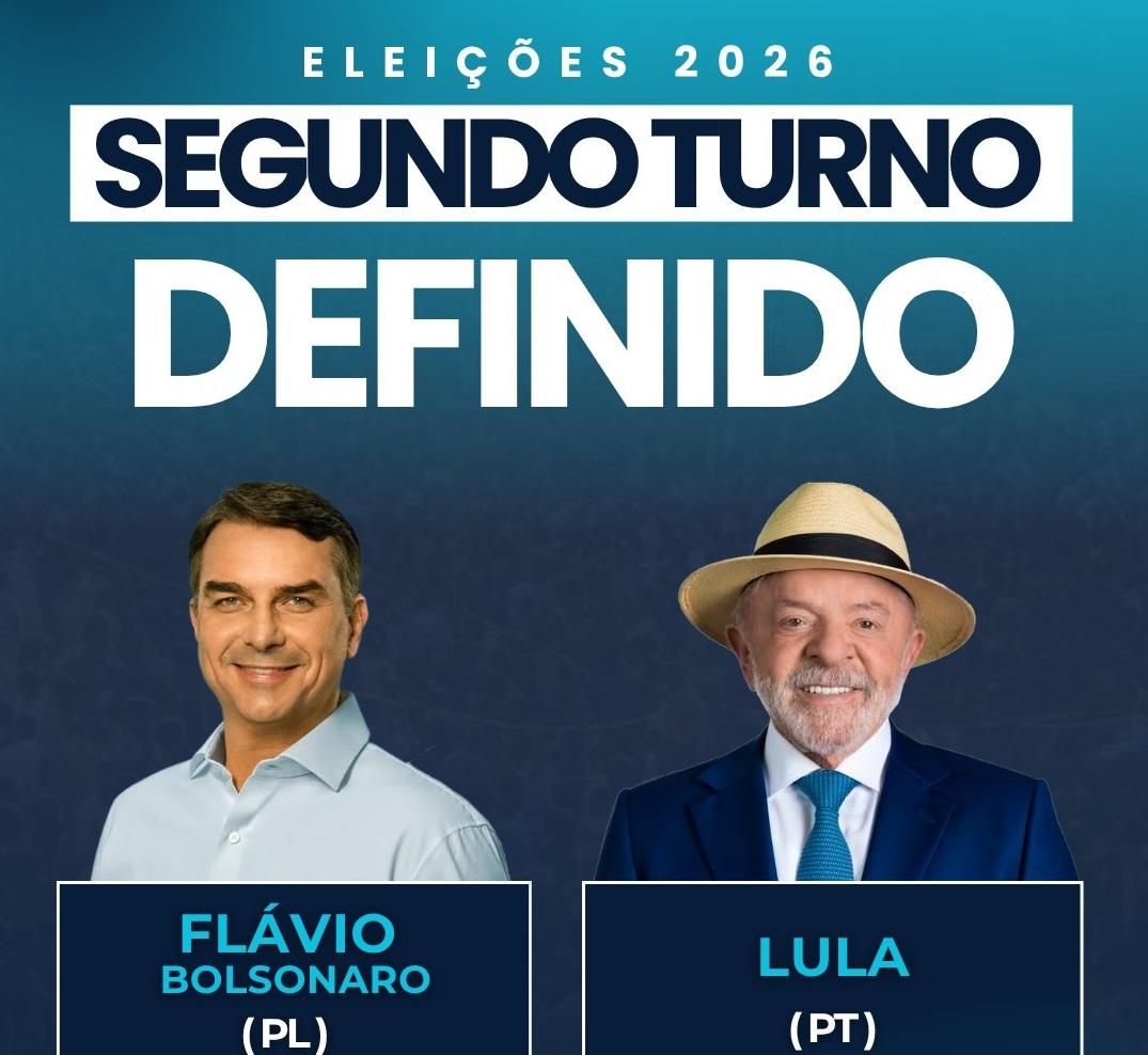 Flávio Bolsonaro vence o primeiro turno e impõe revés ao PT; Lula tenta reagir diante do avanço da direita