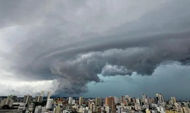 Meteorologia prevê ciclone extratropical com chuvas em setembro